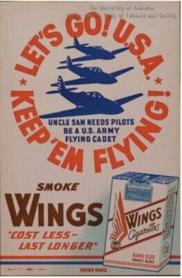 1940s Wings Cigarettes