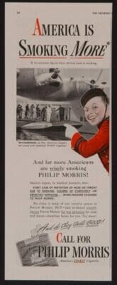 1940 Philip Morris - America is smoking more