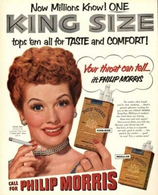 Now Millions Know! One KING SIZE tops ’em all for taste and comfort