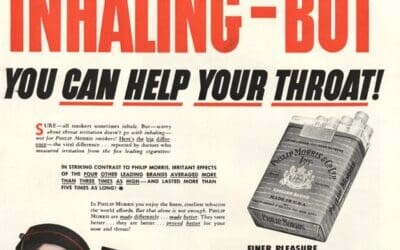 You Can’t Help Inhaling – But You Can Help Your Throat – Philip Morris