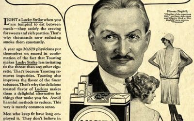 Reach for a Lucky when you crave sweets. That’s the easiest way I know to keep from getting fat – Florenz Ziegfeld Jr.
