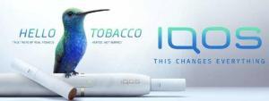 IQOS - Heat Not Burn Device with special cigarettes