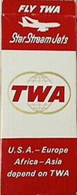 TWA StarStream Branded Winston cigarettes