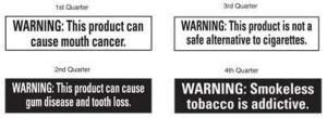FDA Warnings Smokeless Tobacco